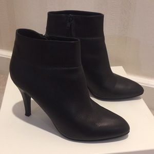 J. Crew Classic Black Ankle Booties